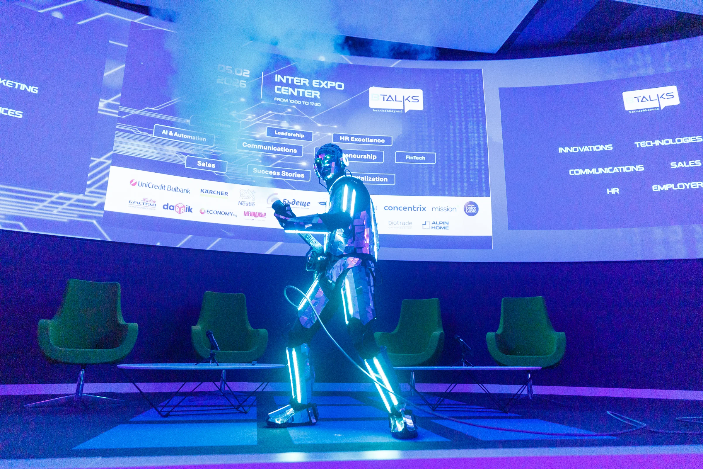 Volt Party Show на събитие Business Talks