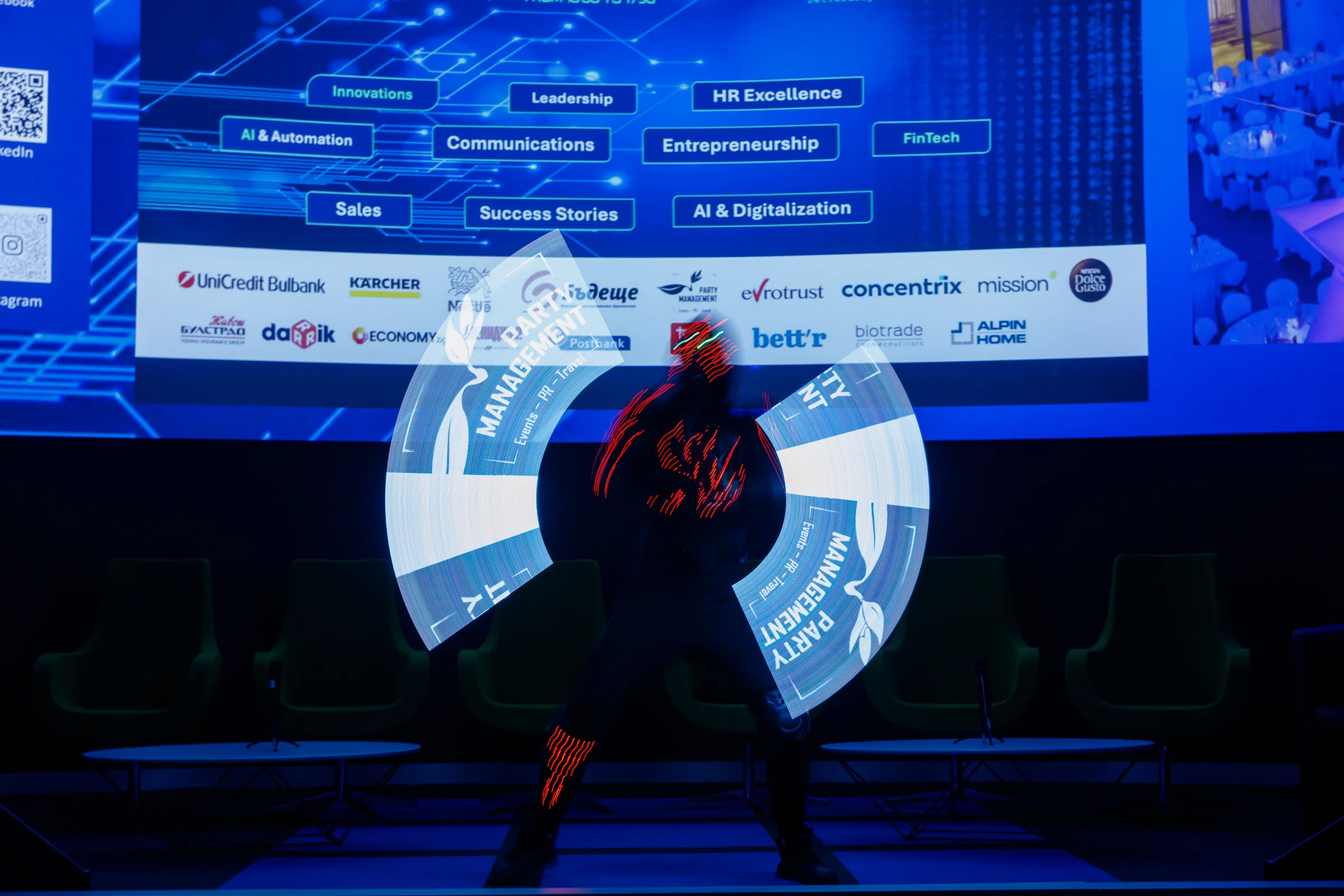 Volt Party Show на събитие Business Talks